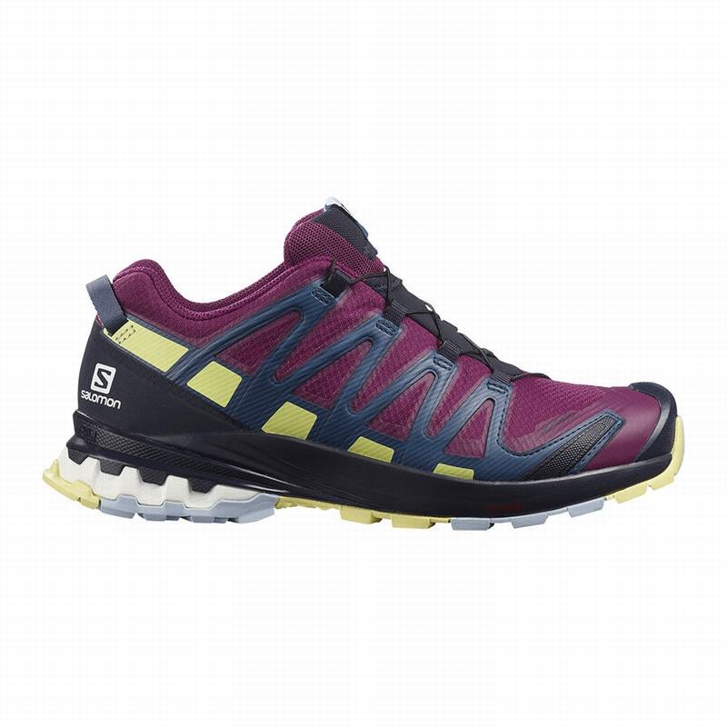 Salomon XA PRO 3D V8 GORE-TEX Zapatillas Trail Running Mujer - Moradas - Colombia (06283-OHQJ)